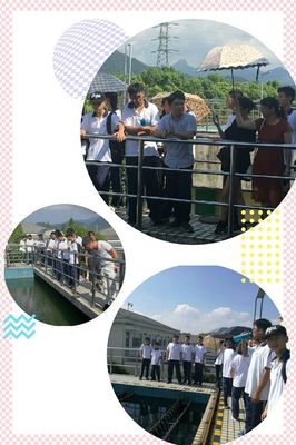 “美麗臺州”尋訪記——記五中初二(16)班污水處理廠實踐活動